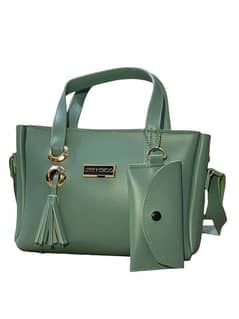 Women's Rexine Plain Hand Bag