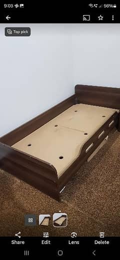 Wooden bed for kids