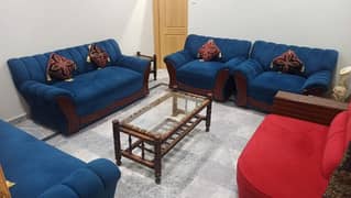 7 seater Sofa Set with Dewan