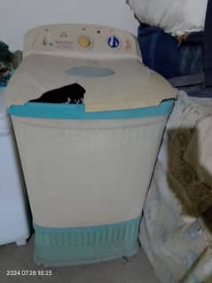 washing machine running condition