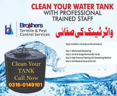 Water tank cleaning/tank wash/plastic/cement tank/cleaning service