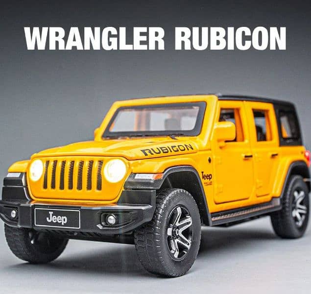 1:32 Diecast Rubicon Wrangler Jeep 1