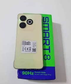 Infinix Smart 8 Only two months used with box Wattsapp 03275425976