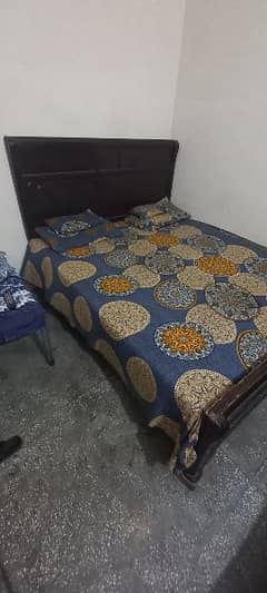 only bed with mattress