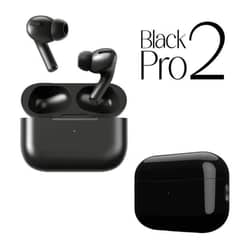 AIRPODS PRO 2nd Generation black edition (Earbuds, Airbuds, airdots)