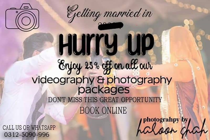 Wedding Photography Business promotional ads 0