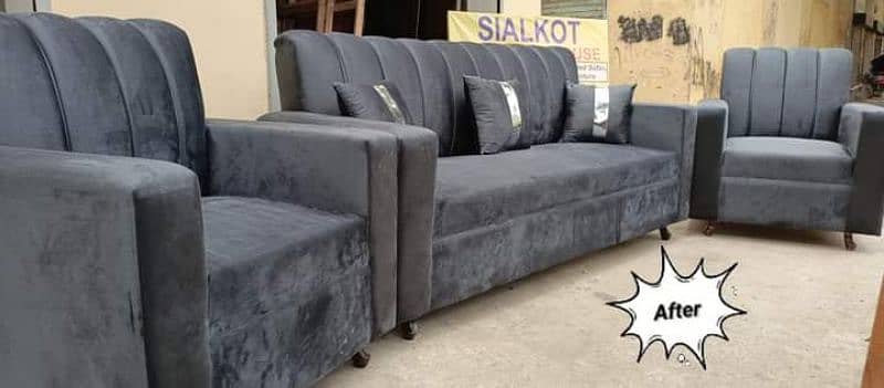 furniture repairing | sofa cushion makar | cover change | sofa polish 8