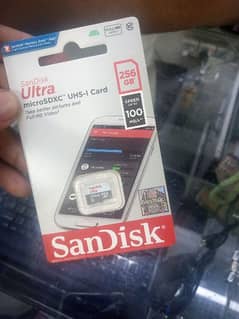 sundisk memory card256 GB hai bilkul bi use nahi howa hai