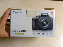 Canon EOS 4000D with EFS 18-55mm Lens New Camera