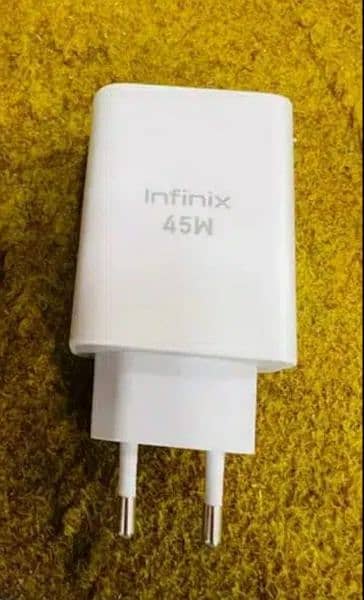 I infinix 45w original charger with cable 0