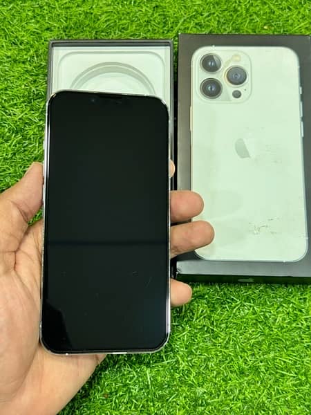 iPhone 13 Pro 256gb non PTA factory unlock with orignal box water pack 5