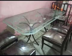 6 Seater Big Dining Table 0