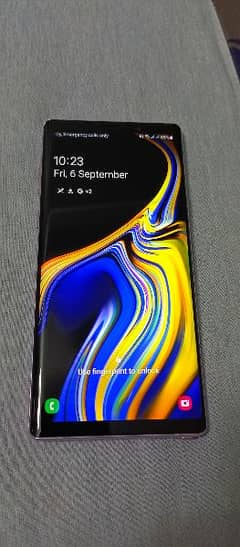 SAMSUNG NOTE 9