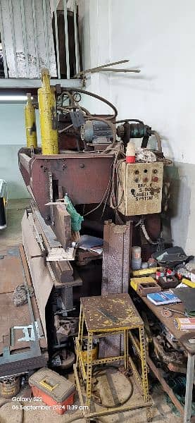 Sheet Bender hydraulic 2