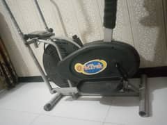 Elliptical air bike