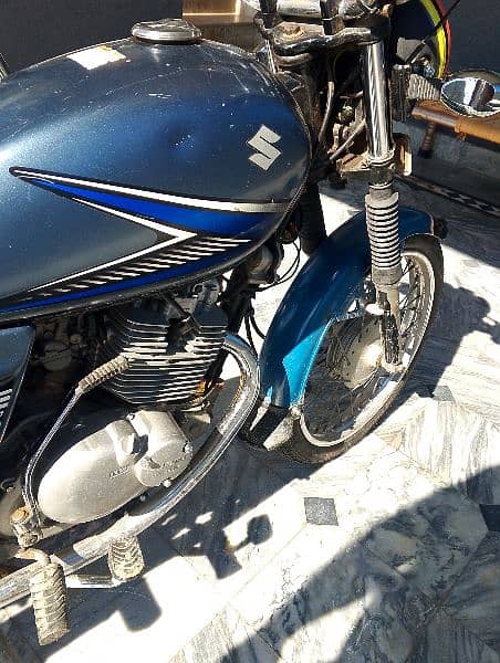 Suzuki GS 150 2014/15 Vip number Gujrat number exchange possible 11