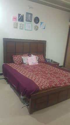 Double Bed with Mattress