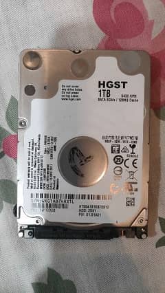 1TB laptop hard 2.5