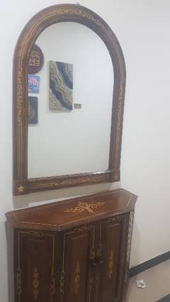 Console Mirror and Table