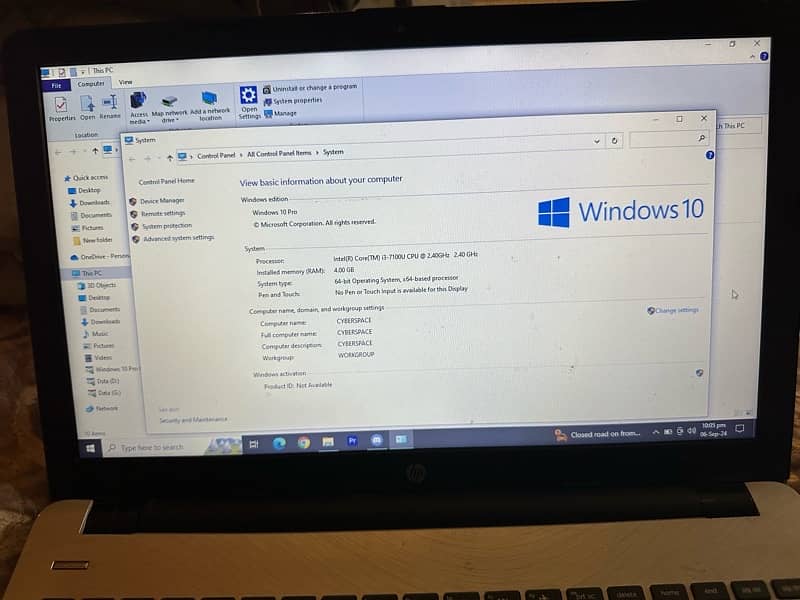 hp i3 7th generation 3