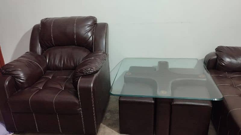 7 seater sofa set with table plus 4 chairs  outstanding offer 5