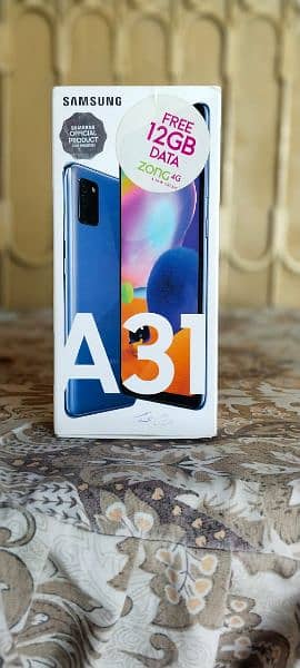 Samsung Galaxy A31 4gb 128gb official approved full box 1