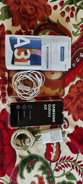 Samsung Galaxy A31 4gb 128gb official approved full box 7