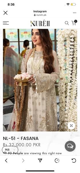 formal dress/ party /qawali /nikkah /dua-e-khair dress 2