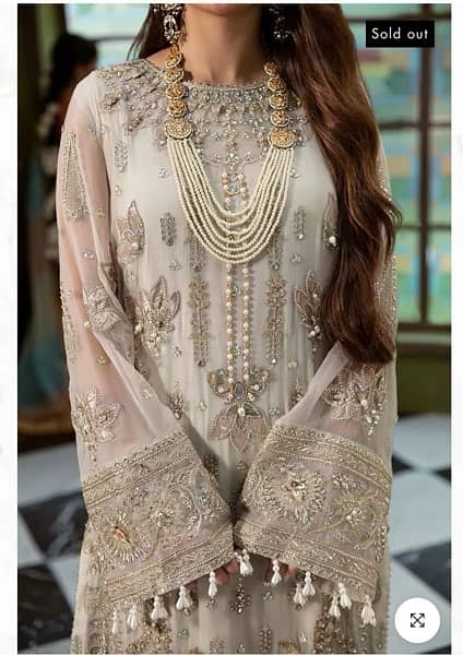 formal dress/ party /qawali /nikkah /dua-e-khair dress 3