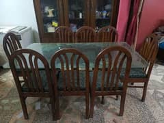 8 chairs dining table