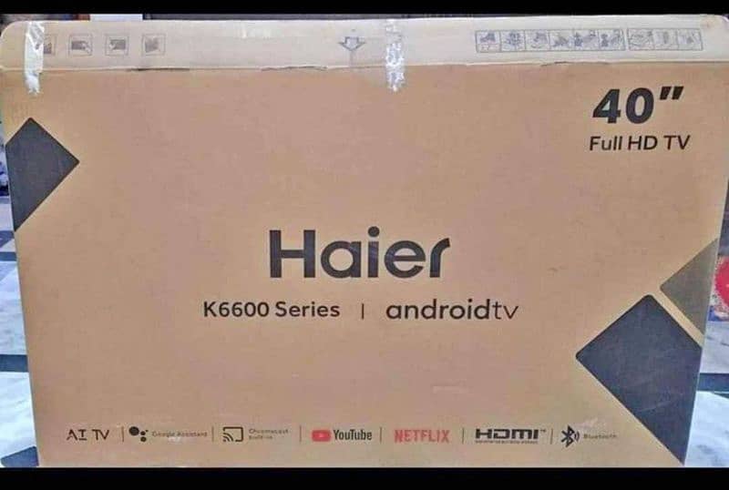 Haier 40 inches smart android Led Tv 1