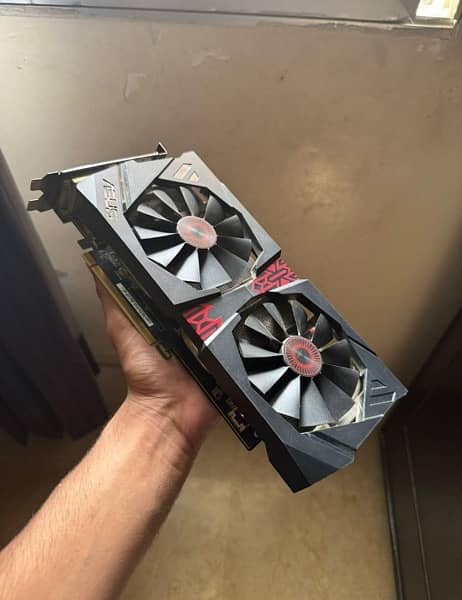 Asus Strix R9 380 2gb ddr5 256bit Graphic card 3