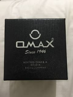 Omax Quartz Chronograph WR 50 Genuine watch 0