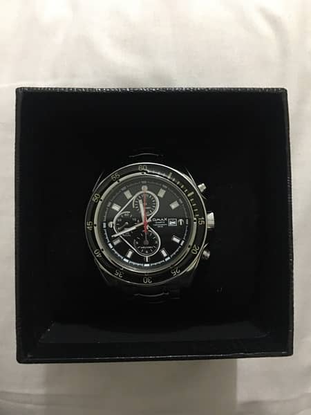 Omax Quartz Chronograph WR 50 Genuine watch 1