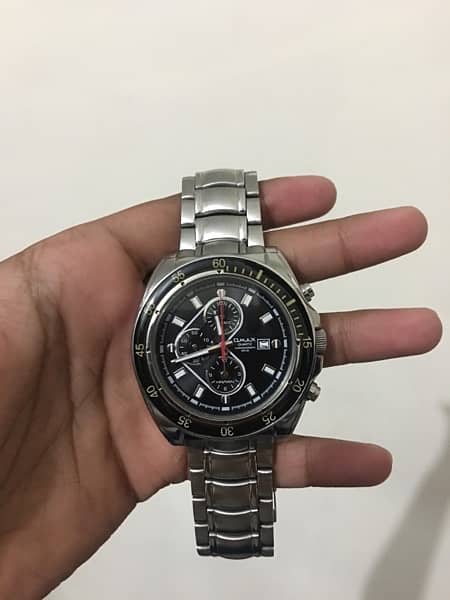 Omax Quartz Chronograph WR 50 Genuine watch 2