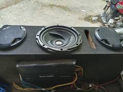 Kenwood Speaker+buffer+amplifier