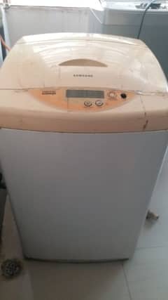 Samsung fully automatic washing machine all systems working