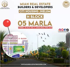 05 Marla Plot (H Block) Available For Sale At Very Good Location In Citi Housing Jhelum 0