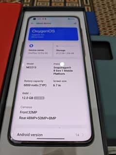 OnePlus 10Pro 5G 12+4Gb Ram 256Gb Room