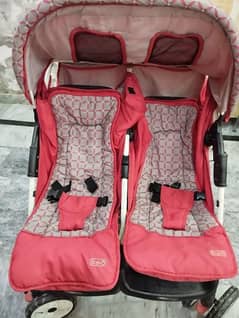 Bravo twins baby pram