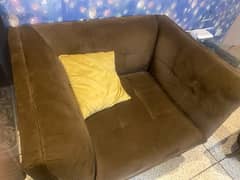 coffee color sofa