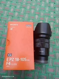 Sony Lens 18mm 105mm