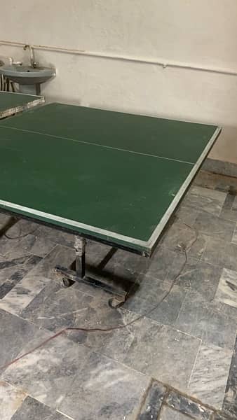 Folding movable water proof table tennis table for sale 3