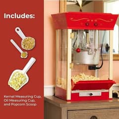 Old fashion electric pop corn machine imported