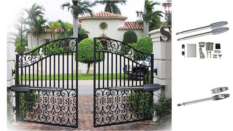 Remote Control Sliding & Swing Gates // Electric Fence // Auto shutter 3