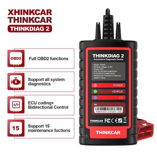 ThinkCar ThinkDiag 2 better than Launch GScan 2