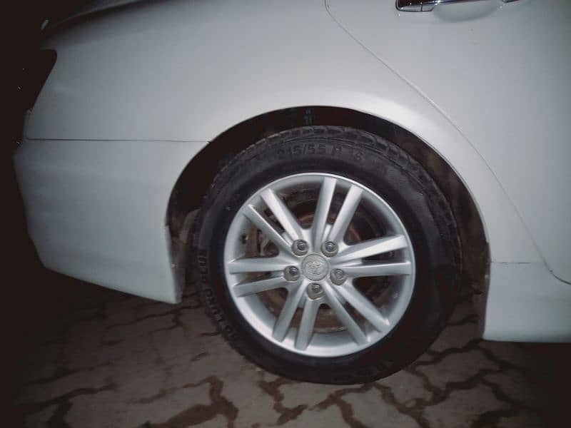 16" Alloy rims 5x 114PCD with Tyres (Mark X OEM) 2