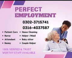 Home care Nursing staff available/ Patient Attendant/ Care Taker