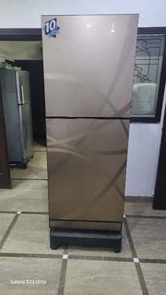 PEL REFRIGERATOR 20190-RFWCPGL004960E18 ABSTRACT GOLD GLASS DOOR 0