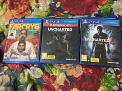 far cry 6 Uncharted the lost legacy / A thief’s end ps 4 4pro ps5